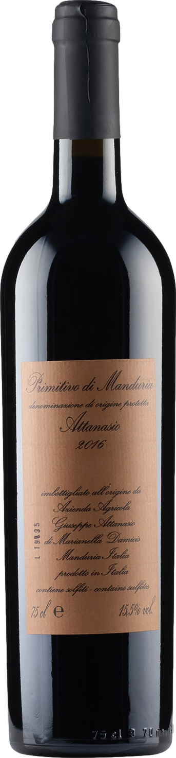 Attanasio Primitivo di Manduria 2017