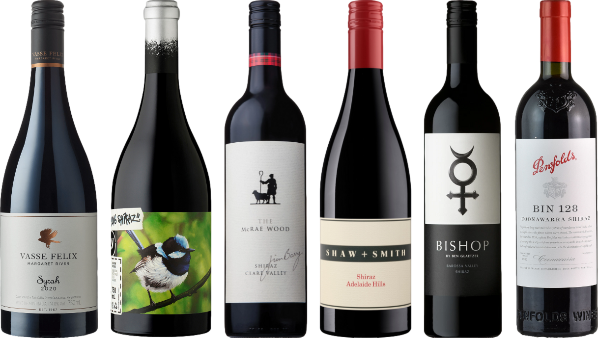 Shiraz Australiano Caso Degustazione Premium