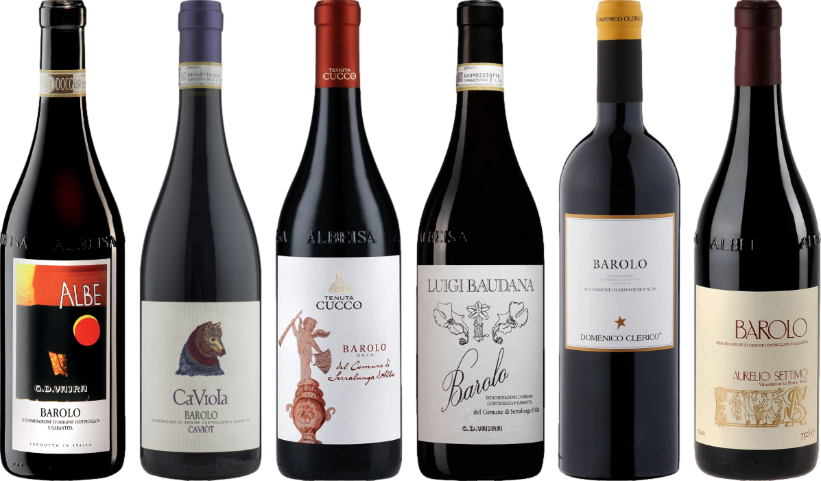 Pachetto di degustazione di Barolo di alto valore