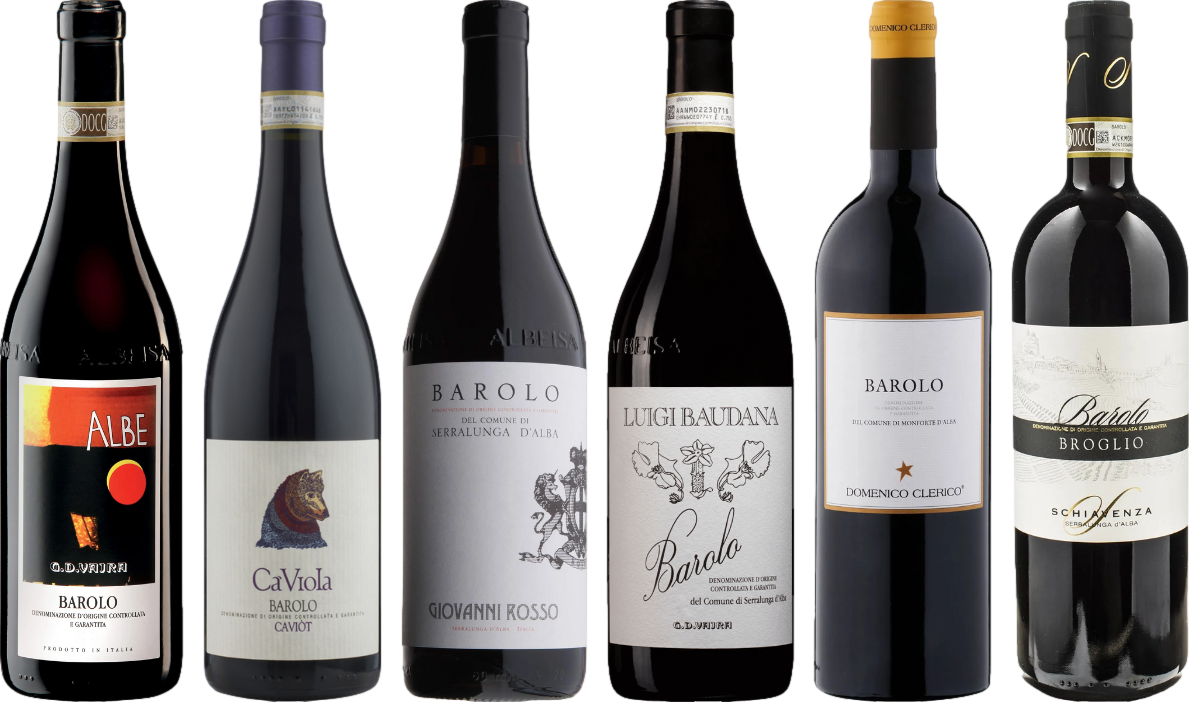 Pachetto di degustazione di Barolo di alto valore