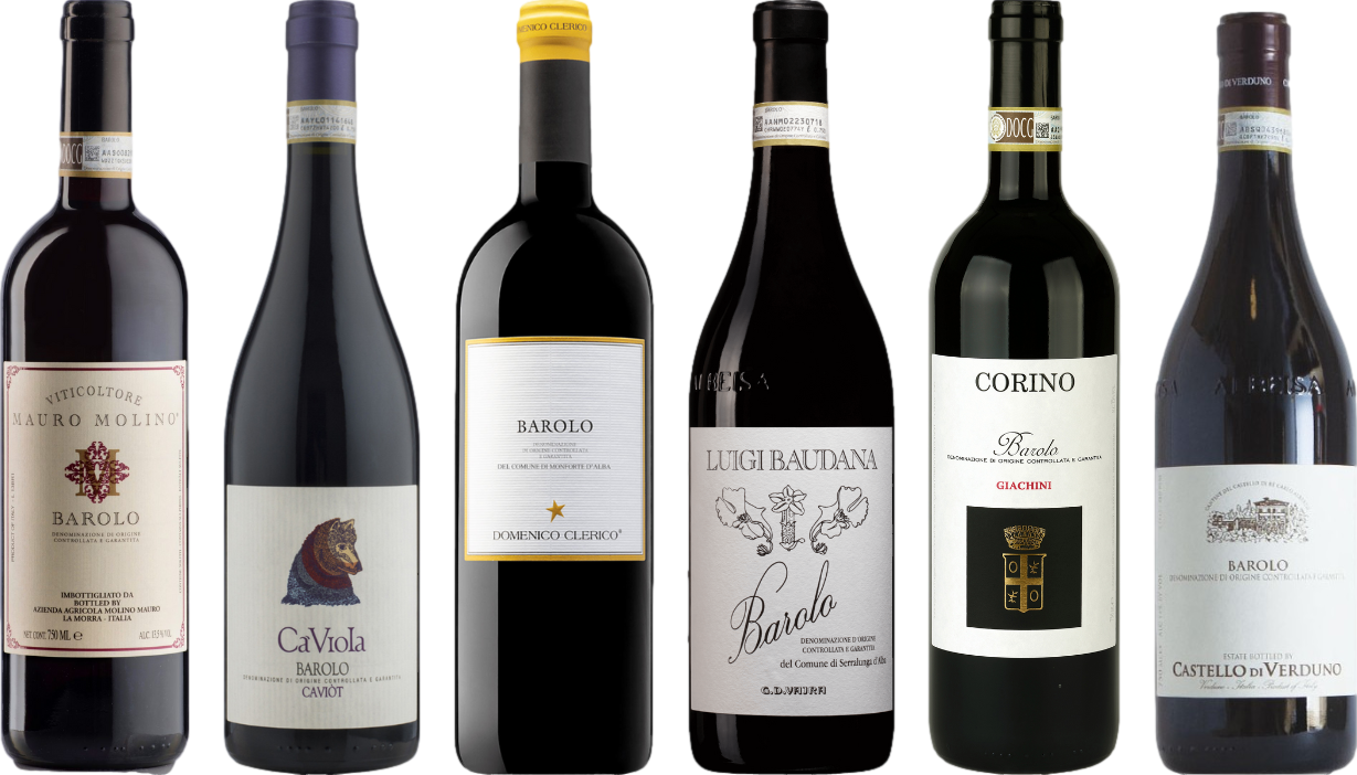 Pachetto di degustazione di Barolo di alto valore