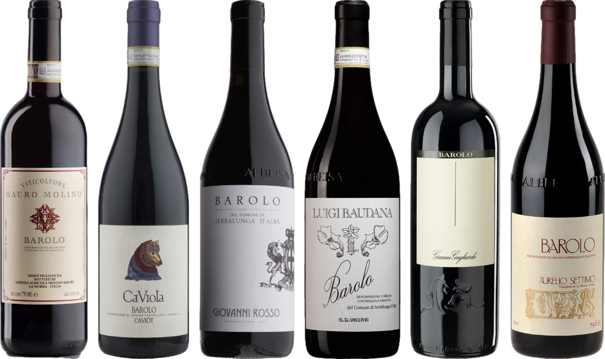 Pachetto di degustazione di Barolo di alto valore