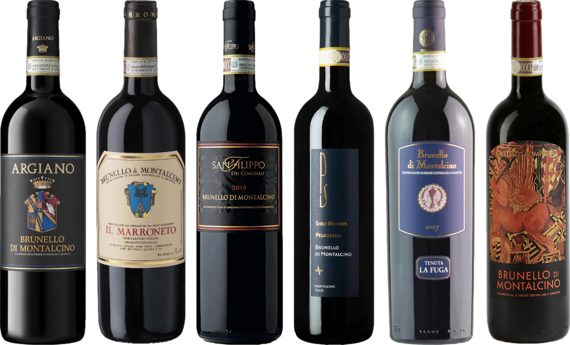 Caso Degustazione Brunello di Montalcino Premium