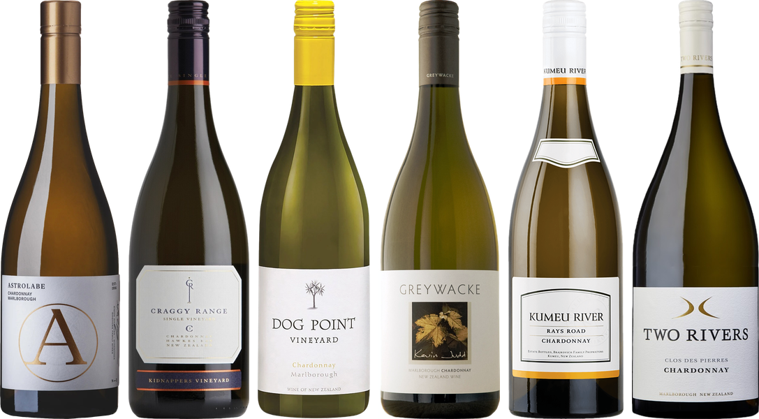 Cassetta Degustazione Premium Chardonnay della Nuova Zelanda