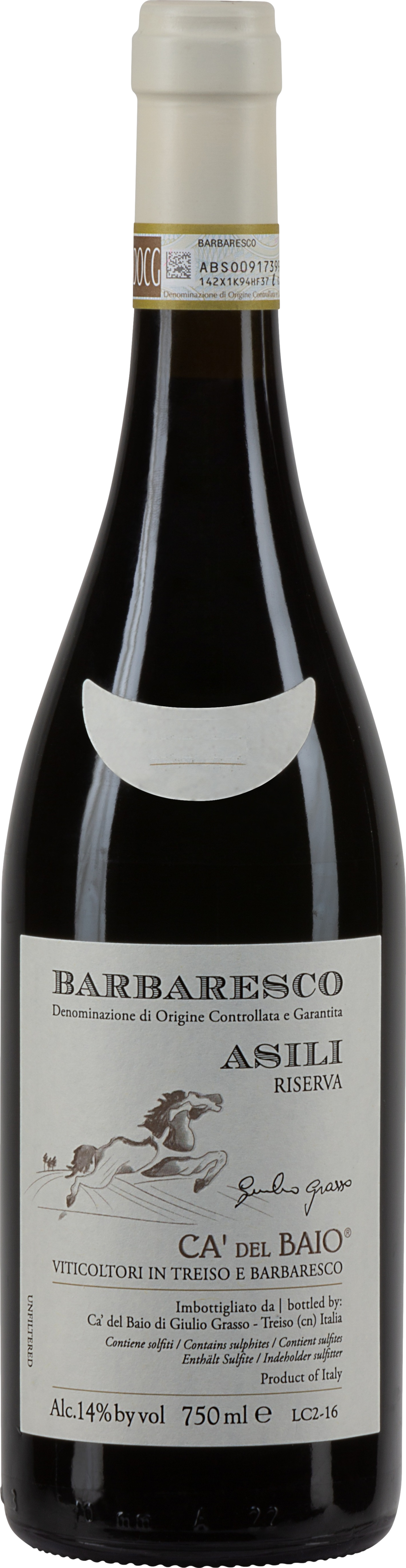 Ca del Baio Barbaresco Asili Riserva