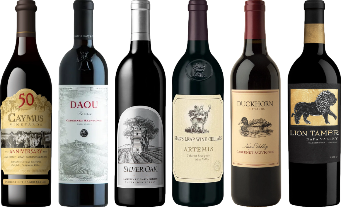 California Cabernet Sauvignon Caso Degustazione Premium