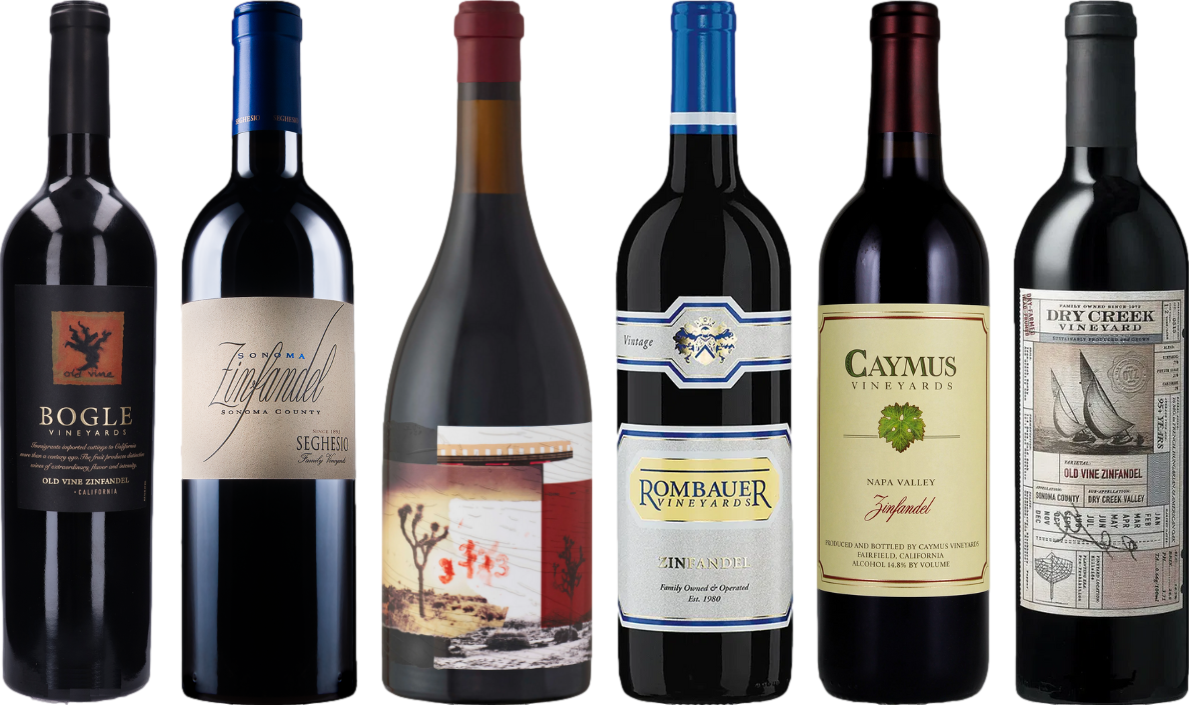 California Zinfandel Caso Degustazione Premium