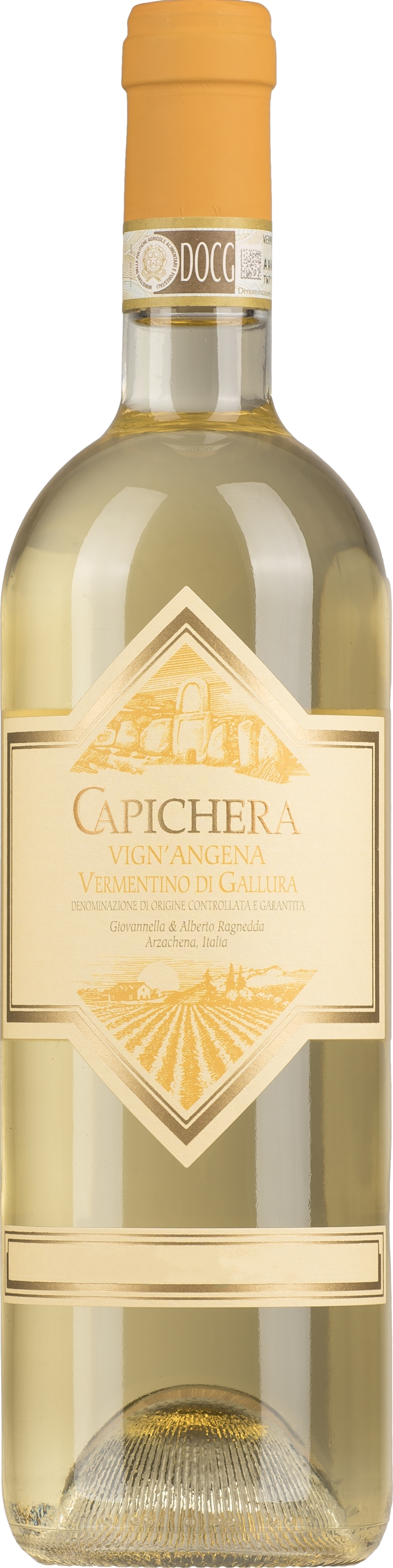 Capichera - Vermentino di Gallura Superiore DOCG Vign'Angena 2025 0,75 lt. - Immagine 4
