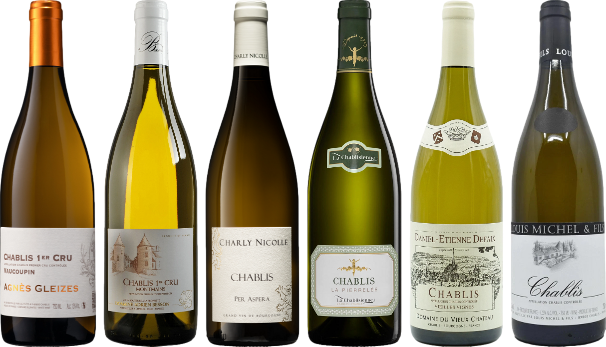 Pachetto di degustazione di Chablis