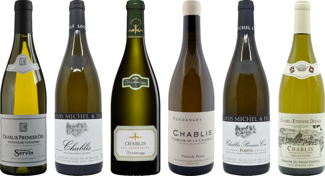 Pachetto di degustazione di Chablis