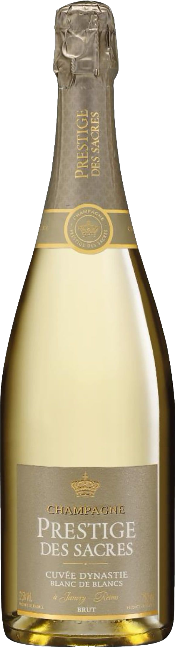 Champagne Prestige des Sacres Cuvée Dynastie Blanc de Blancs Brut
