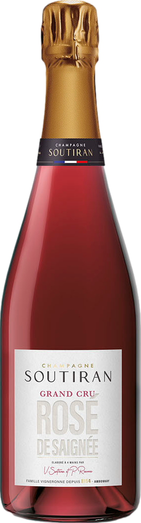 Champagne Soutiran Rose de Saignee Brut Grand Cru