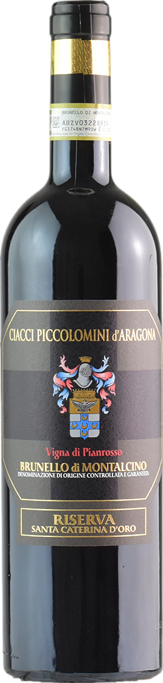 Ciacci Piccolomini d'Aragona Pianrosso Santa Caterina d’Oro Riserva 2019