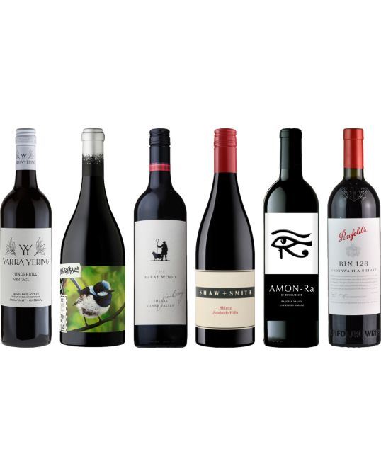 Shiraz Australiano Caso Degustazione Premium