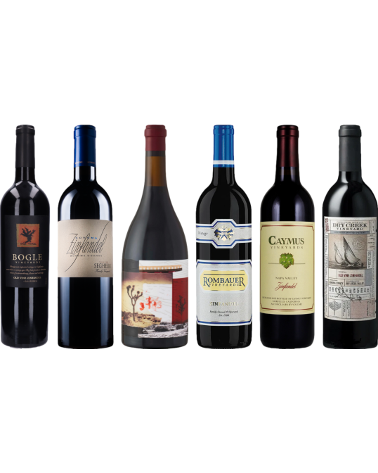 California Zinfandel Caso Degustazione Premium