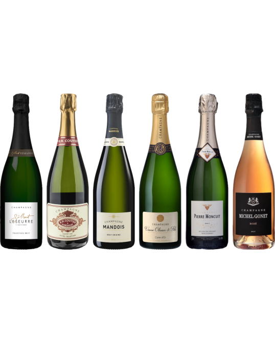 Pachetto di degustazione di Champagne di alto valore