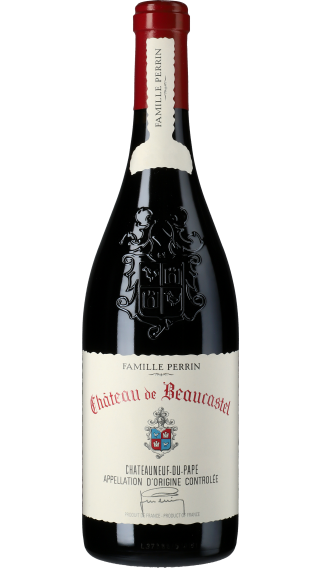 Bottle of Chateau de Beaucastel Chateauneuf du Pape 2020 wine 750 ml