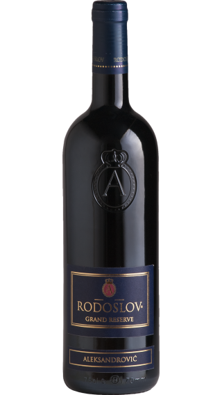 Bottle of Aleksandrovic Rodoslov Grand Reserve 2020 wine 750 ml