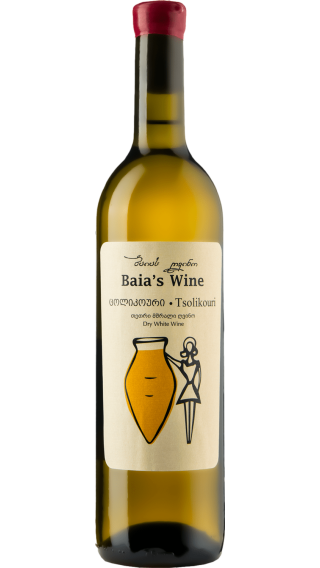 Bottle of Baia's Wine Tsolikouri 2021 wine 750 ml