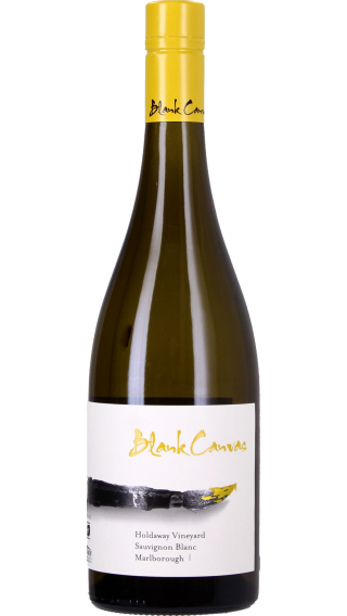 Bottle of Blank Canvas Holdaway Vineyard Sauvignon Blanc 2023 wine 750 ml