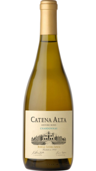 Bottle of Catena Zapata Catena Alta Chardonnay 2019 wine 750 ml