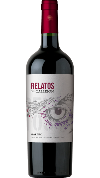 Bottle of Callejon del Crimen Relatos del Callejon Malbec 2020 wine 750 ml