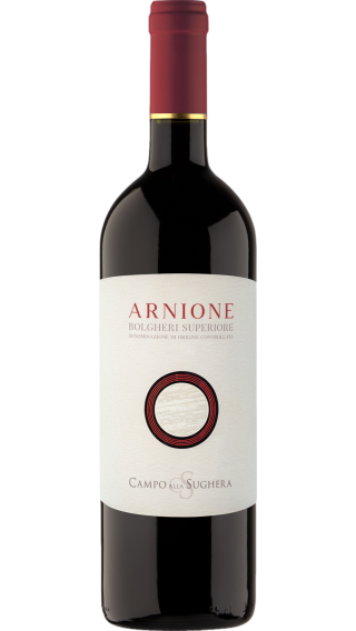 Bottle of Campo alla Sughera Arnione Bolgheri Superiore 2019 wine 750 ml