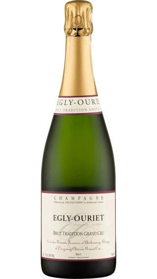 Bottle of Champagne Egly-Ouriet Tradition Grand Cru wine 750 ml