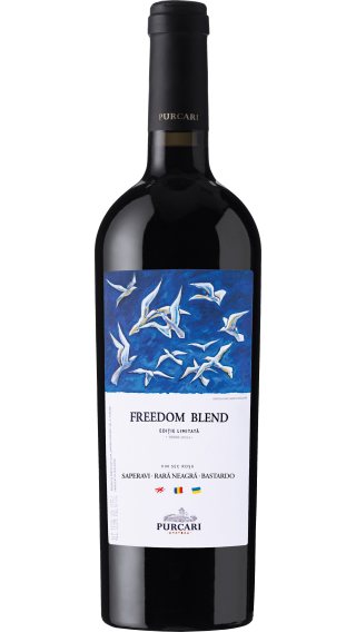 Bottle of Chateau Purcari Freedom Blend 2019 wine 750 ml