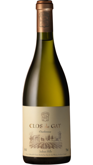 Bottle of Clos de Gat Chardonnay 2022 wine 750 ml