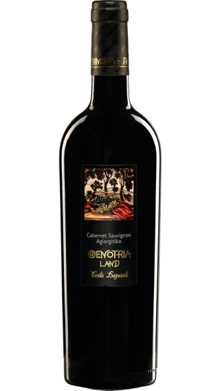 Bottle of Costa Lazaridi Oenotria Land Cabernet Agiorgitiko 2022 wine 750 ml