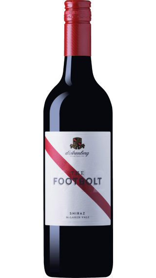 Bottle of D'Arenberg Footbolt Shiraz 2021 wine 750 ml