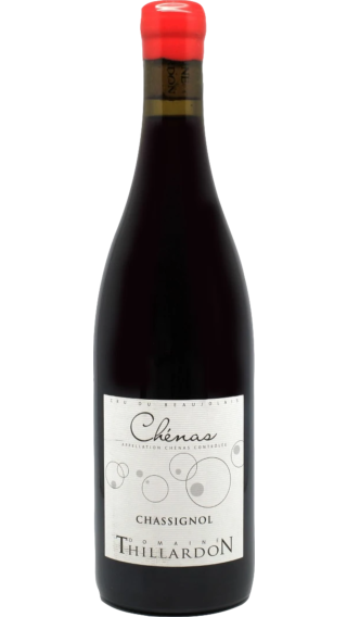 Bottle of Domaine Thillardon Chenas Chassignol 2023 wine 750 ml