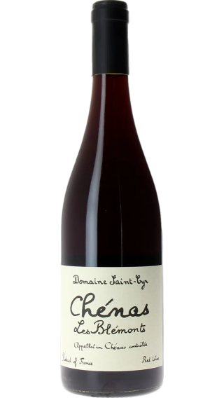 Bottle of Domaine Thillardon Chenas Les Blemonts 2022 wine 750 ml