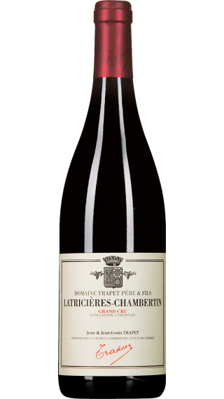 Bottle of Domaine Trapet Latricieres Chambertin Grand Cru 2018 wine 750 ml