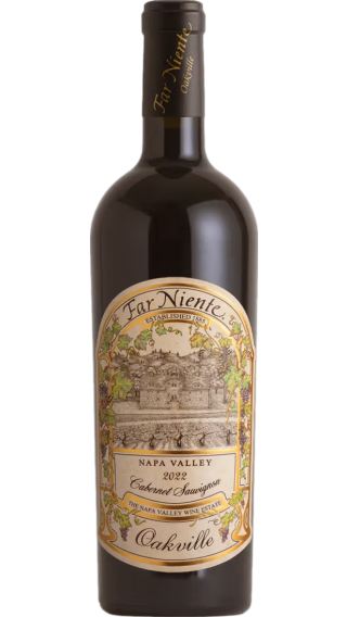 Bottle of Far Niente Cabernet Sauvignon 2022 wine 750 ml