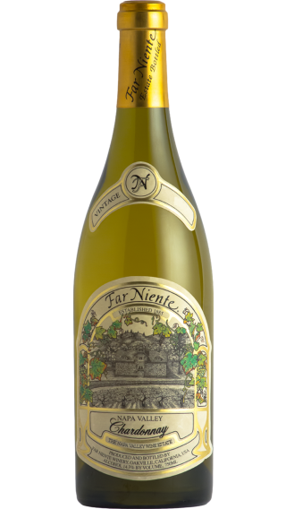 Bottle of Far Niente Chardonnay 2020 wine 750 ml