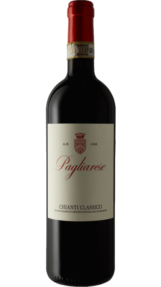 Bottle of Pagliarese Chianti Classico  2018 wine 750 ml