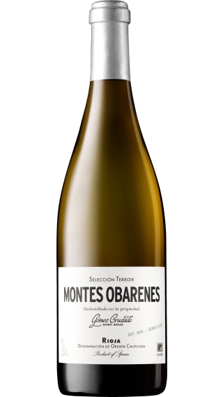 Bottle of Gomez Cruzado Montes Obarenes 2021 wine 750 ml