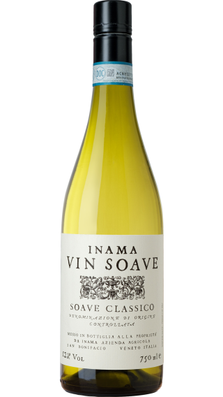 Bottle of Inama Vin Soave Classico 2023 wine 750 ml