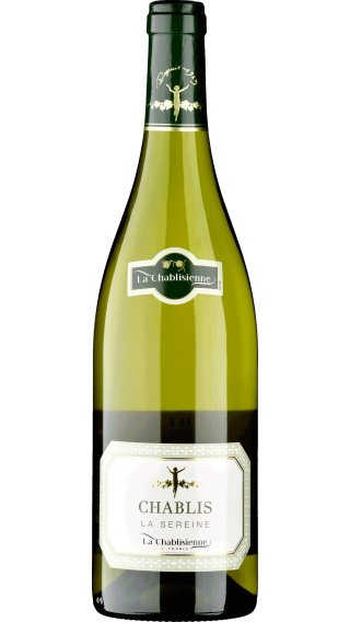 Bottle of La Chablisienne Chablis La Sereine 2019 wine 750 ml