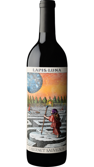 Bottle of Lapis Luna Cabernet Sauvignon 2021 wine 750 ml