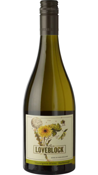 Bottle of Loveblock Sauvignon Blanc 2023 wine 750 ml