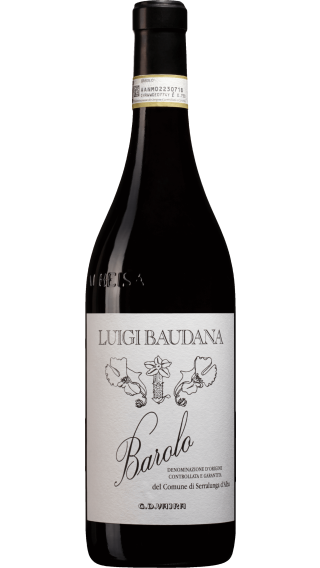 Bottle of Luigi Baudana Barolo Serralunga 2020 wine 750 ml