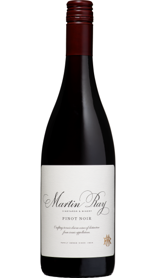 Bottle of Martin Ray Sonoma Coast Pinot Noir 2021 wine 750 ml