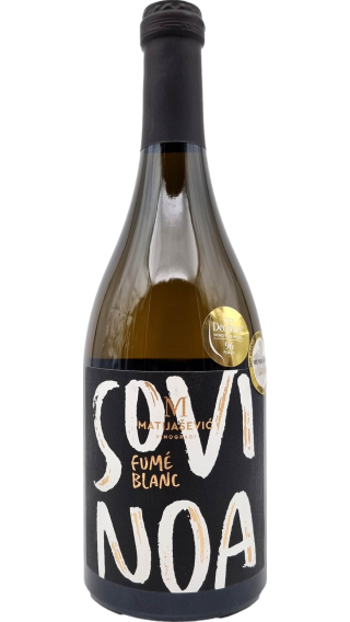 Bottle of Matijasevic SoviNoa Fume Blanc 2022 wine 750 ml