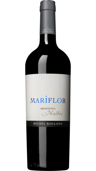 Bottle of Michel Rolland Mariflor Malbec 2020 wine 750 ml