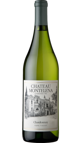 Bottle of Chateau Montelena Chardonnay 2018 wine 750 ml