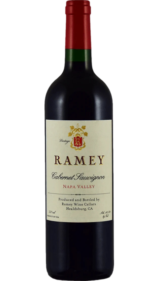 Bottle of Ramey Cabernet Sauvignon Napa  Valley 2016 wine 750 ml