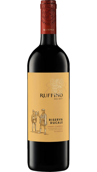 Bottle of Ruffino Riserva Ducale Chianti Classico 2021 wine 750 ml